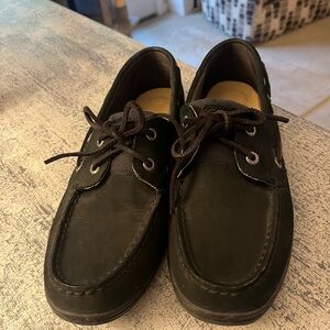 Sperry -Woman’s Black Leather Shoes